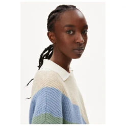 Armedangels Women's Miyaa Multicolor - Wollpullover -Abenteuer Geschaft armedangels womens miyaa multicolor wollpullover detail 5