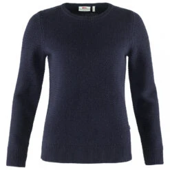 FJÄLLRÄVEN Women's Övik Structure Sweater - Merinopullover -Abenteuer Geschaft fjaellraeven womens oevik structure sweater merinopullover 2