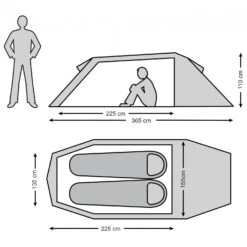 Stoic AdakSt. II 2P - 2-Personen Zelt -Abenteuer Geschaft stoic adakst ii 2p 2 personen zelt detail 12