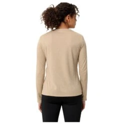 VAUDE Women's Essential L/S T-Shirt - Funktionsshirt -Abenteuer Geschaft vaude womens essential l s t shirt funktionsshirt detail 4